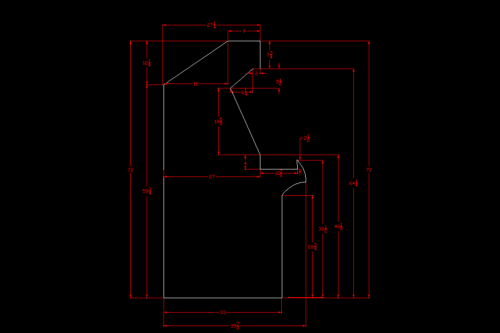 Blueprints Arcade Cabinet Plans Tankstick