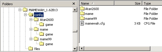 Mamewah v.1.62b13 config folder