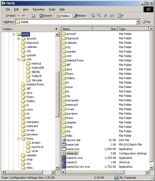 Mame bios files