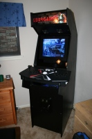 Doug M's cabinet with TankStick and GamEX front-end