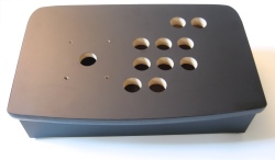 Single player controller base (with T-molding optionally installed)