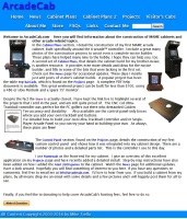 New Main page layout